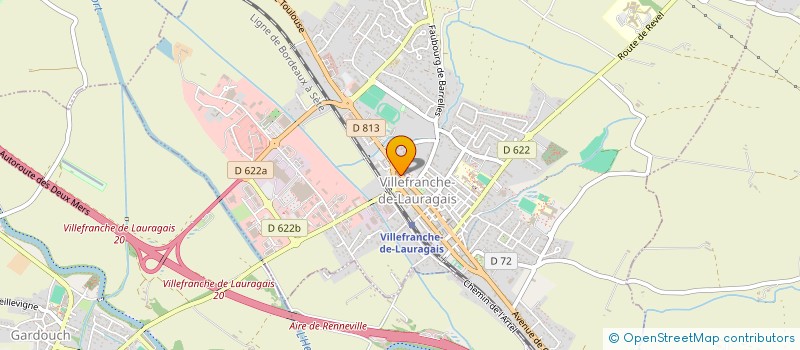 localisation de l'entreprise MONSIEUR SAMUEL FROIDEVAUX à VILLEFRANCHE-DE-LAURAGAIS