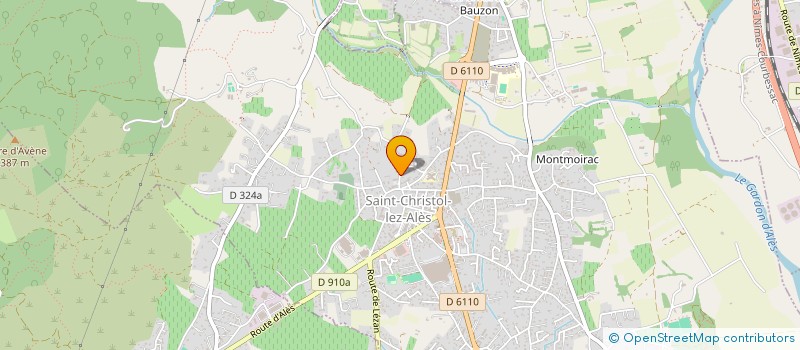 localisation de l'entreprise MONSIEUR SAMUEL FULCONIS  SAINT-CHRISTOL-LEZ-ALES