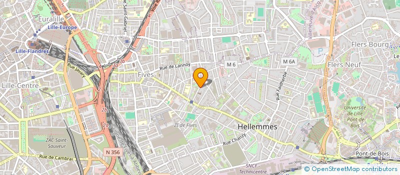 localisation de l'entreprise MONSIEUR SAMUEL GADENNE à LILLE
