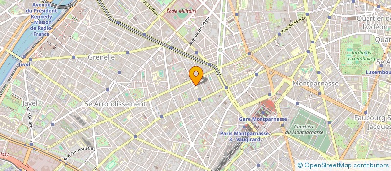 localisation de l'entreprise MONSIEUR SAMUEL GAGINIERE  PARIS