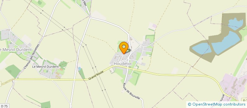 localisation de l'entreprise MONSIEUR SAMUEL GAILLARD  HOUDETOT