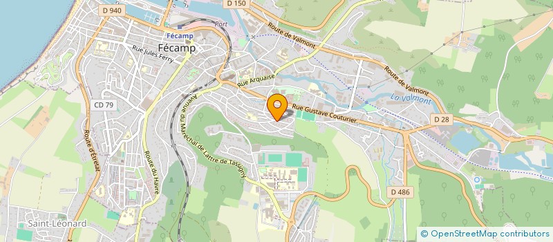 localisation de l'entreprise MONSIEUR SAMUEL GAMBE  FECAMP