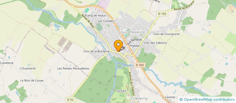 localisation de l'entreprise MONSIEUR SAMUEL GARAND  CHEMERY