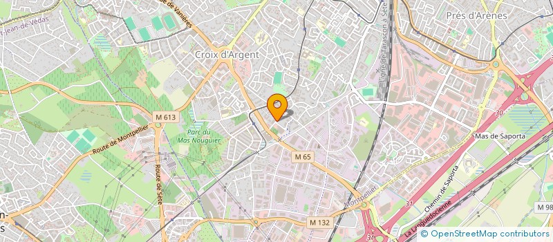 localisation de l'entreprise MONSIEUR SAMUEL GARNIER à MONTPELLIER