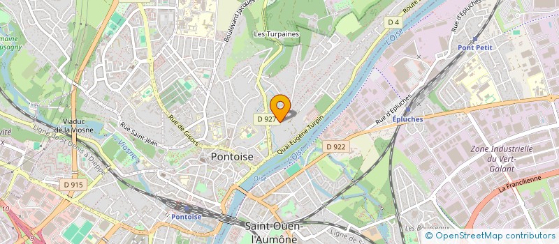 localisation de l'entreprise MONSIEUR SAMUEL GASPARD  PONTOISE