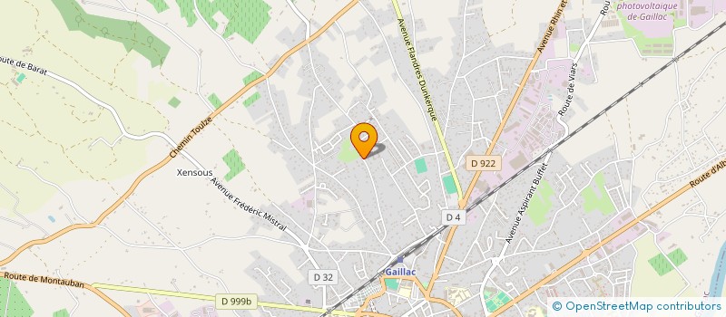 localisation de l'entreprise MONSIEUR SAMUEL GASQUET  GAILLAC