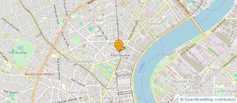 localisation de l'entreprise MONSIEUR SAMUEL GAUCHEZ  BORDEAUX