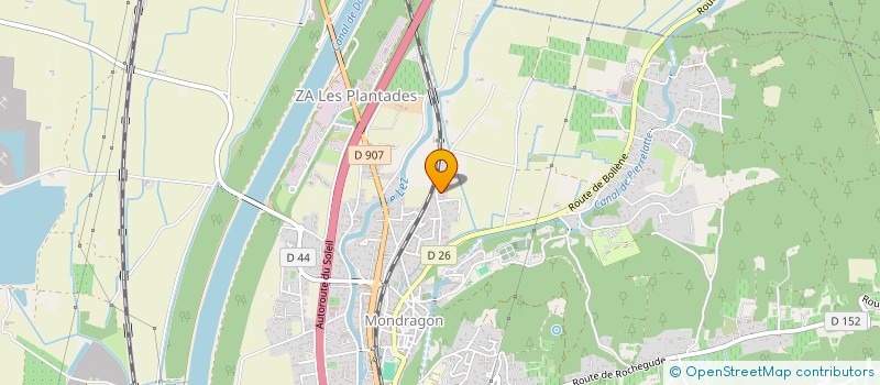 localisation de l'entreprise MONSIEUR SAMUEL GAUTIER  MONDRAGON