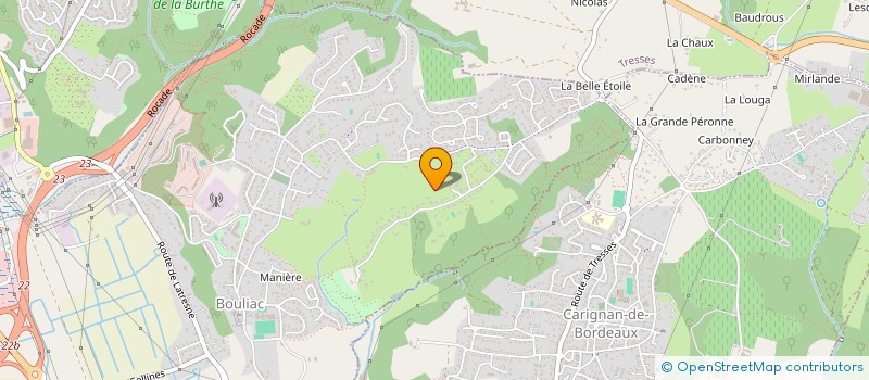 localisation de l'entreprise MONSIEUR SAMUEL GAY  BOULIAC