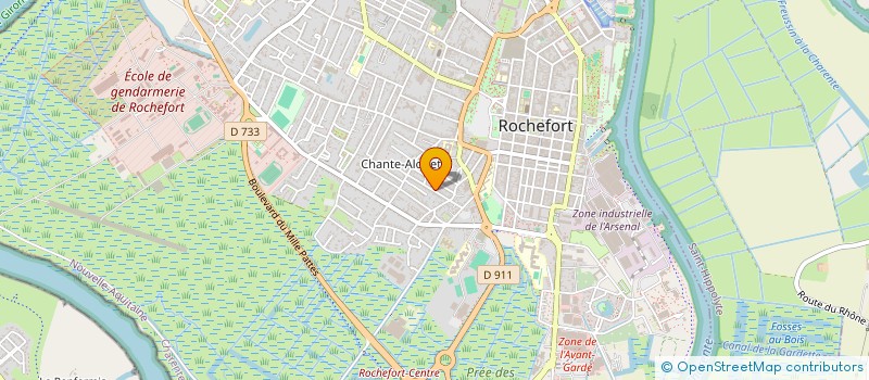 localisation de l'entreprise MONSIEUR SAMUEL GENEAU  ROCHEFORT