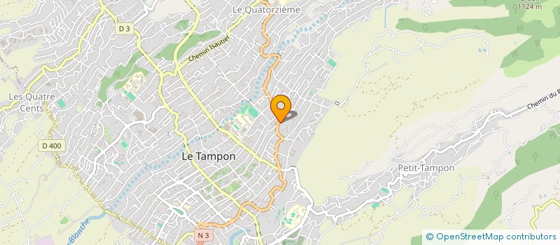 localisation de l'entreprise MONSIEUR SAMUEL GENET à LE TAMPON