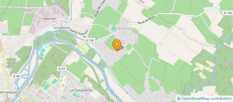 localisation de l'entreprise MONSIEUR SAMUEL GEOFFROY à BOUTIERS-SAINT-TROJAN