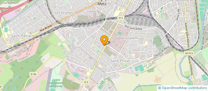 localisation de l'entreprise MONSIEUR SAMUEL GERARD à MONTIGNY-LES-METZ