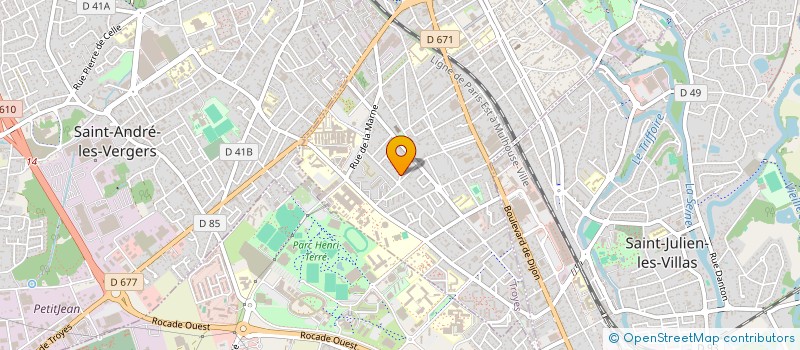 localisation de l'entreprise MONSIEUR SAMUEL GFELLER  TROYES