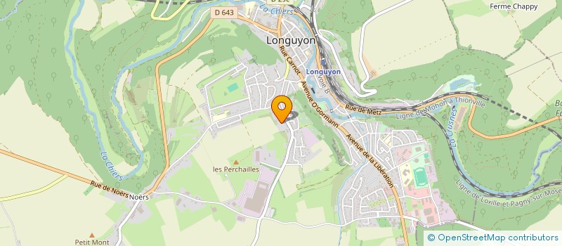 localisation de l'entreprise MONSIEUR SAMUEL GIANNANGELI  LONGUYON