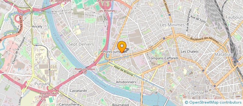 localisation de l'entreprise MONSIEUR SAMUEL GIRARD à TOULOUSE