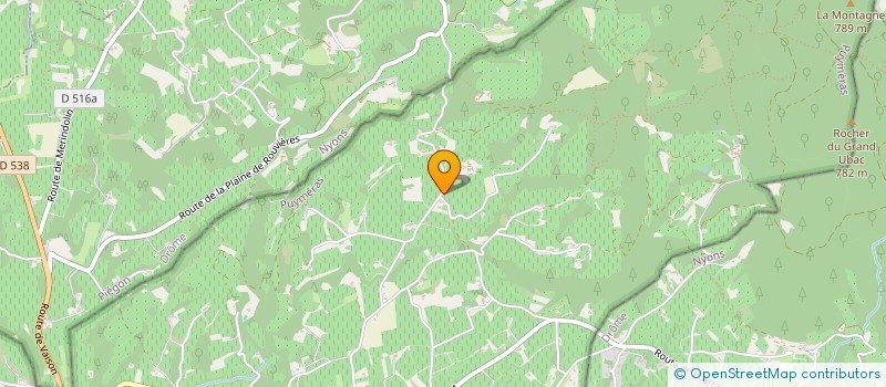 localisation de l'entreprise MONSIEUR SAMUEL GLEIZE  PUYMERAS