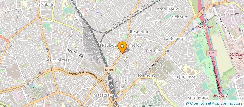 localisation de l'entreprise MONSIEUR SAMUEL GOBIN à TOULOUSE