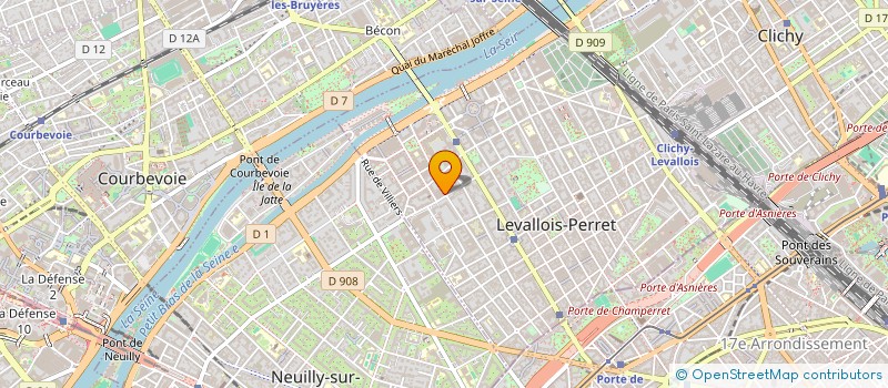 localisation de l'entreprise MONSIEUR SAMUEL GODISIABOIS à LEVALLOIS-PERRET
