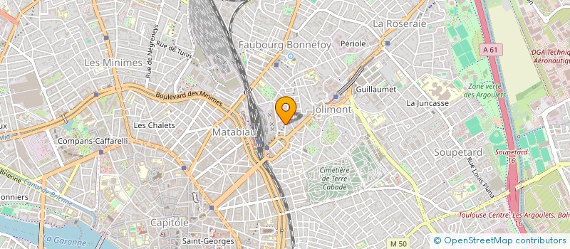 localisation de l'entreprise MONSIEUR SAMUEL GODISSART à TOULOUSE