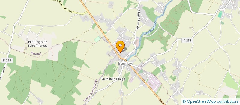 localisation de l'entreprise MONSIEUR SAMUEL GOK  BEURLAY