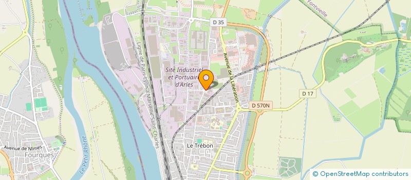 localisation de l'entreprise MONSIEUR SAMUEL GORGAN  ARLES