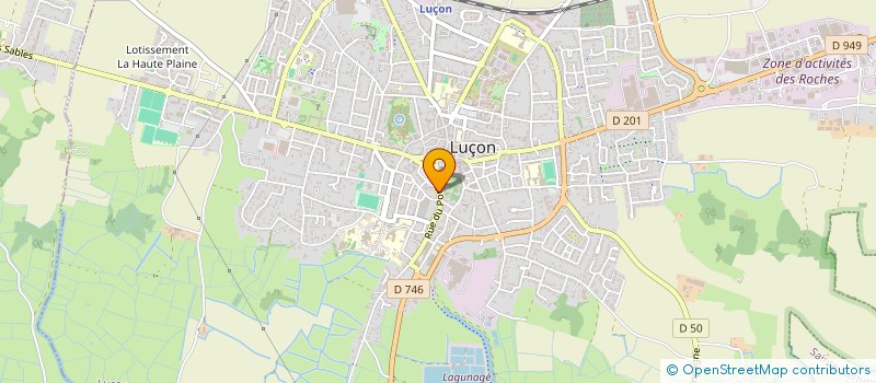 localisation de l'entreprise MONSIEUR SAMUEL GOUSSEAU à LUCON
