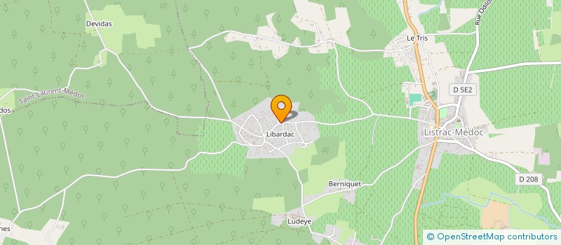 localisation de l'entreprise MONSIEUR SAMUEL GRENIER  LISTRAC-MEDOC