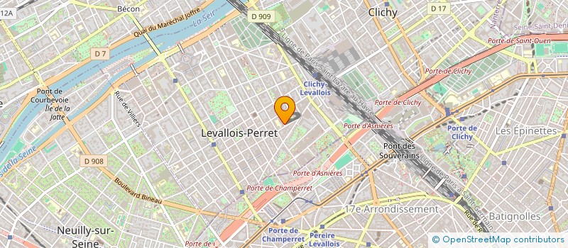 localisation de l'entreprise MONSIEUR SAMUEL GRESSIN à LEVALLOIS-PERRET