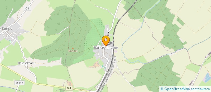 localisation de l'entreprise MONSIEUR SAMUEL GRIS  THUILLEY-AUX-GROSEILLES