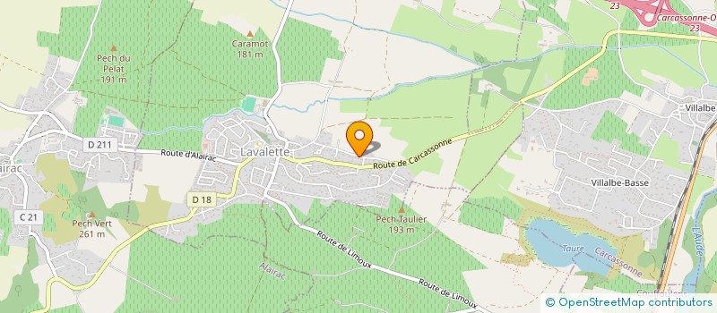 localisation de l'entreprise MONSIEUR SAMUEL GRIZOU  LAVALETTE