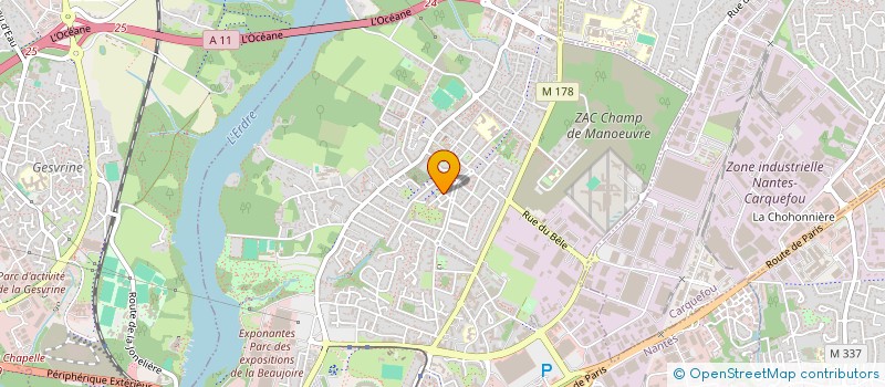 localisation de l'entreprise MONSIEUR SAMUEL GRONDIN  NANTES