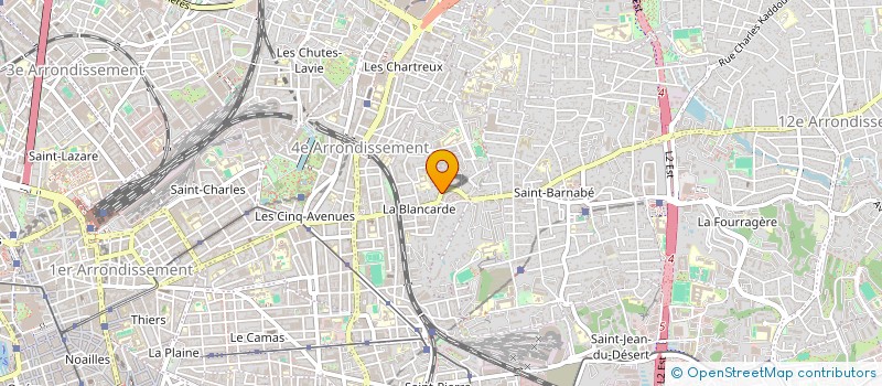 localisation de l'entreprise MONSIEUR SAMUEL GUEDJ à MARSEILLE
