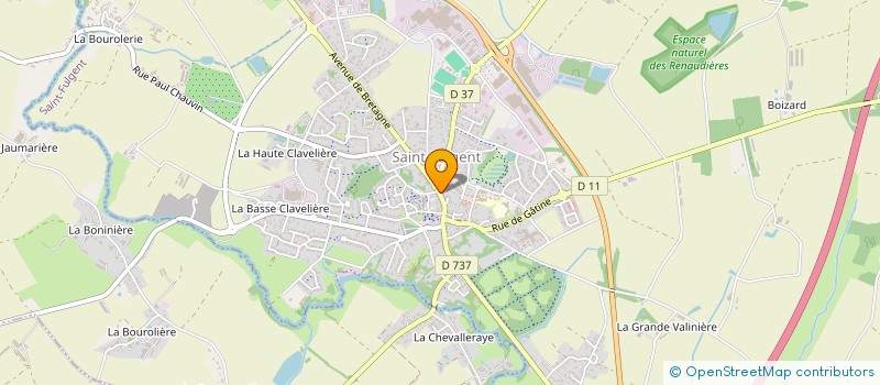 localisation de l'entreprise MONSIEUR SAMUEL GUERIN  SAINT-FULGENT