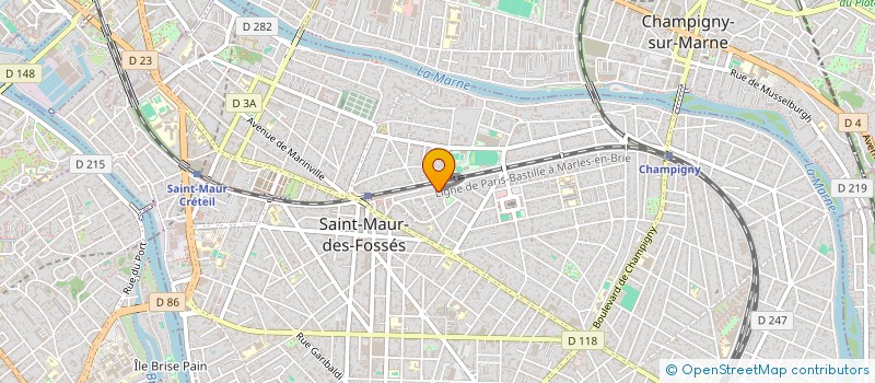 localisation de l'entreprise MONSIEUR SAMUEL GUEZ à SAINT-MAUR-DES-FOSSES