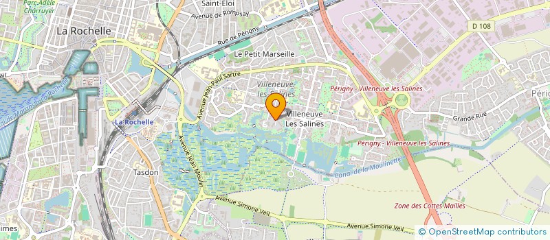 localisation de l'entreprise MONSIEUR SAMUEL GUILLON  LA ROCHELLE