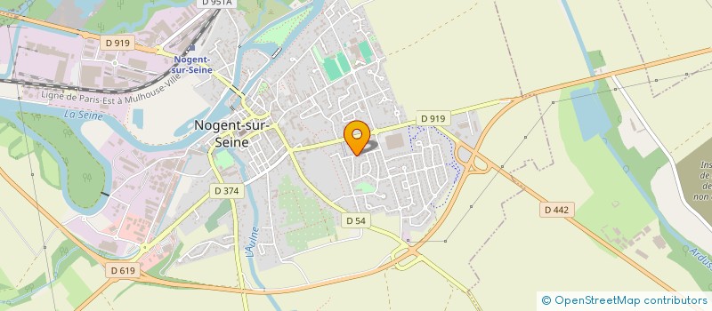 localisation de l'entreprise MONSIEUR SAMUEL GUYOMARD  LA LOUPTIERE-THENARD