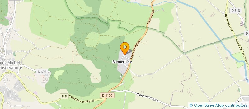 localisation de l'entreprise MONSIEUR SAMUEL HABERT  SAINT-MICHEL-L'OBSERVATOIRE