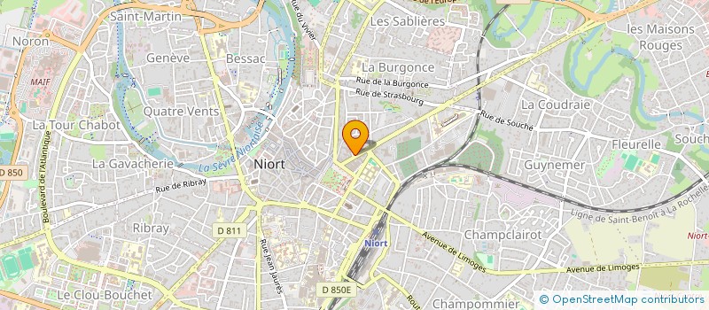 localisation de l'entreprise MONSIEUR SAMUEL HAIRAUD à NIORT