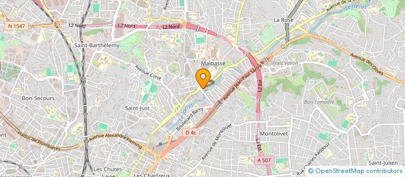 localisation de l'entreprise MONSIEUR SAMUEL HAMELIN à MARSEILLE