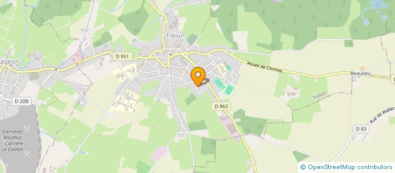 localisation de l'entreprise MONSIEUR SAMUEL HANCART à TRELON