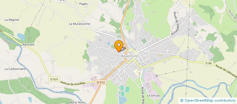 localisation de l'entreprise MONSIEUR SAMUEL HANSSE  REALMONT