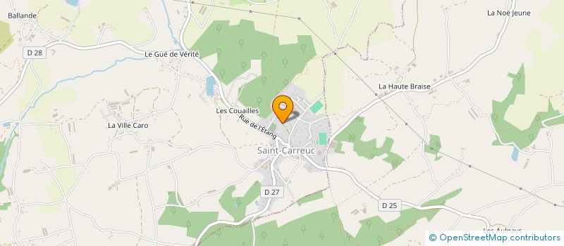 localisation de l'entreprise MONSIEUR SAMUEL HARLAY à SAINT-CARREUC