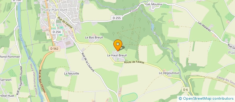 localisation de l'entreprise MONSIEUR SAMUEL HASTIN  ESSON