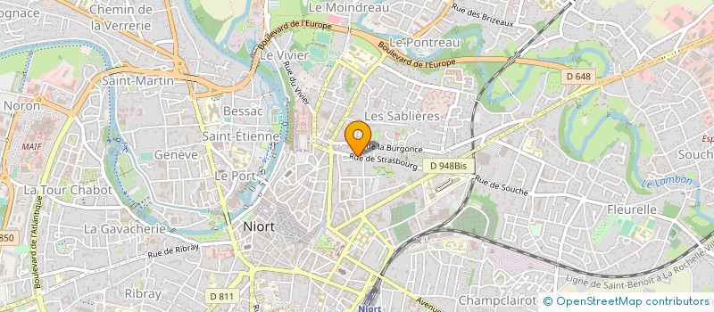 localisation de l'entreprise MONSIEUR SAMUEL HELAIN à NIORT