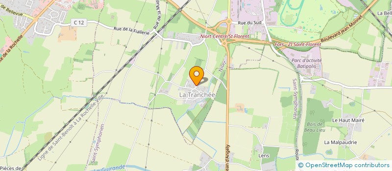 localisation de l'entreprise MONSIEUR SAMUEL HELFRICK  NIORT