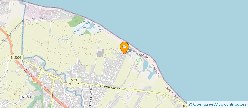 localisation de l'entreprise MONSIEUR SAMUEL HENNINGER  SAINT-ANDRE