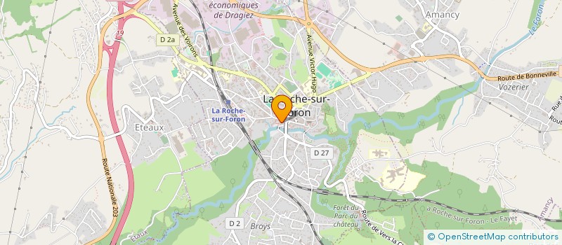 localisation de l'entreprise MONSIEUR SAMUEL HEUVELINE  EPAGNY METZ-TESSY