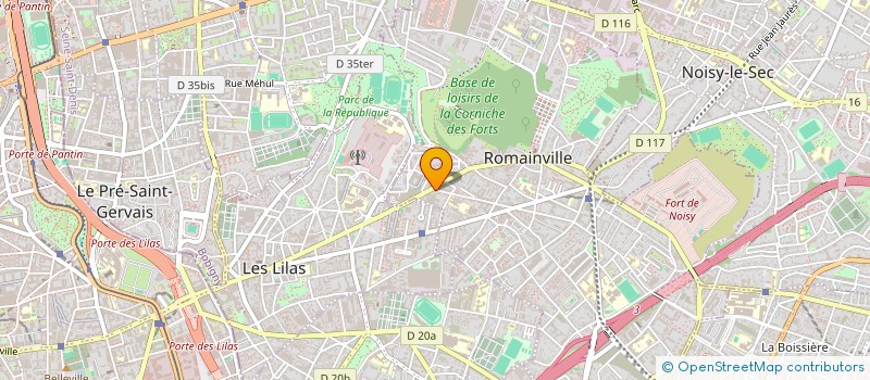 localisation de l'entreprise MONSIEUR SAMUEL HONIGSTEIN à ROMAINVILLE