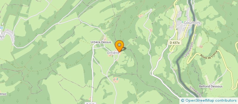 localisation de l'entreprise MONSIEUR SAMUEL HOUSER  URTIERE